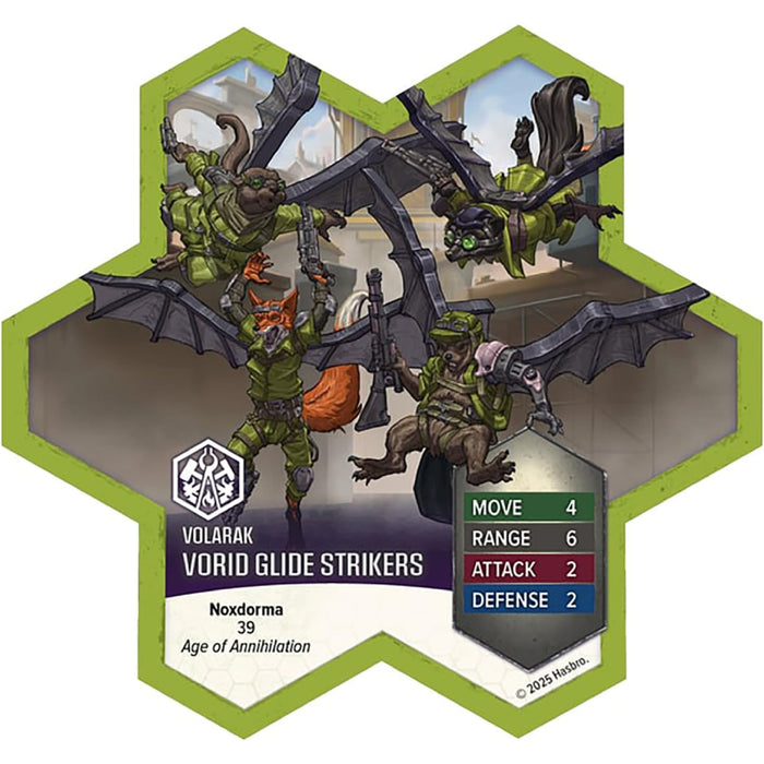 Heroscape - Rising Tide - Wing Commander Tuck Harrigan and Vorid Glidestrikers Army Expansion