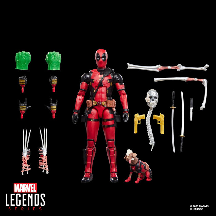 Figurina Articulata Deadpool & Wolverine Marvel Legends - Dogpool & Deadpool 15 cm