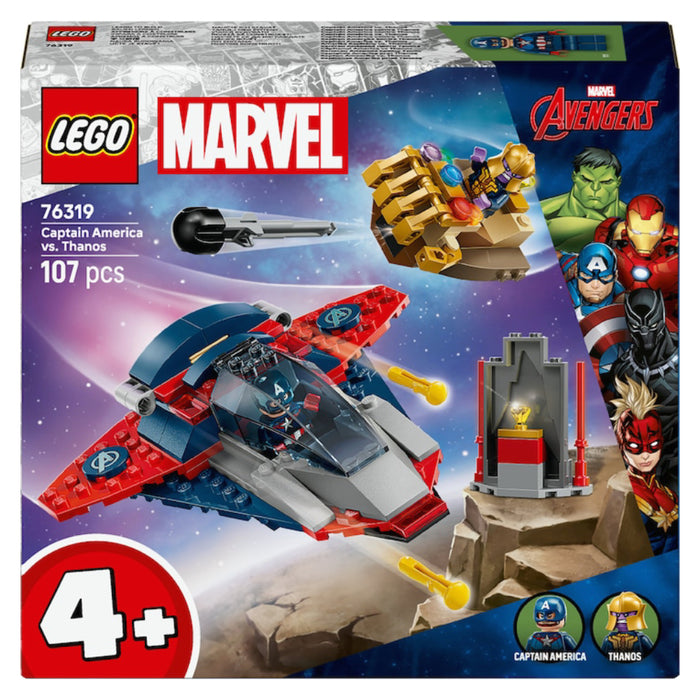Lego Marvel Razbunatorii - Capitanul America vs Thanos 76319
