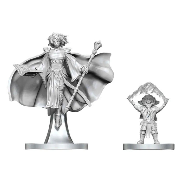 Miniaturi Nepictate D&D Nolzur's Marvelous - Gnome Warlock & Aasimar