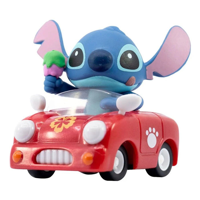 Figurina Yume Zoom Hero Stitch - Sports Car (with ice cream)