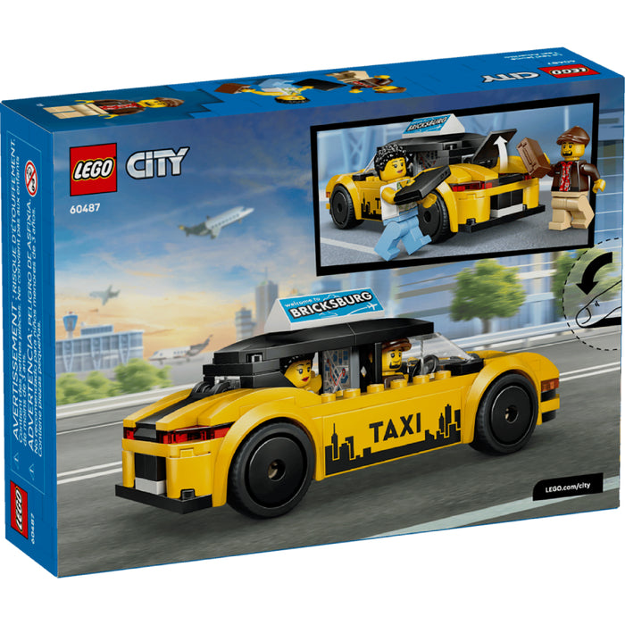 Lego City - Taxi galben 60487
