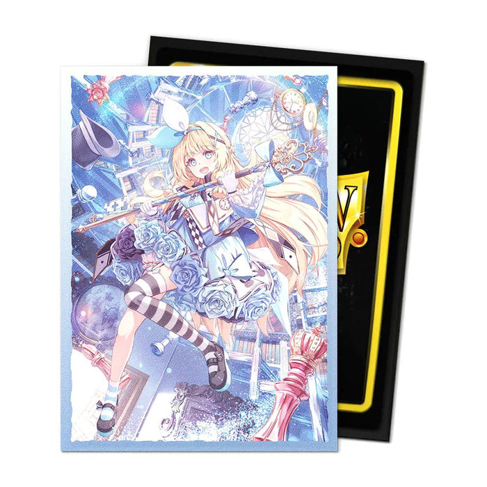 Sleeve-uri Dragon Shield Standard Size - Alice, Golden Queen (100 bucati)