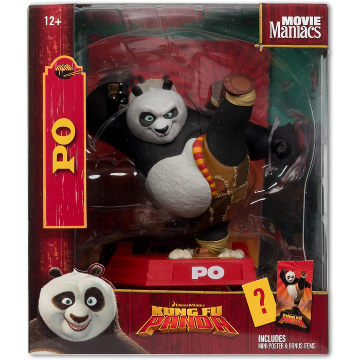 Figurina Kung Fu Panda Movie Maniacs PVC - Po 17 cm