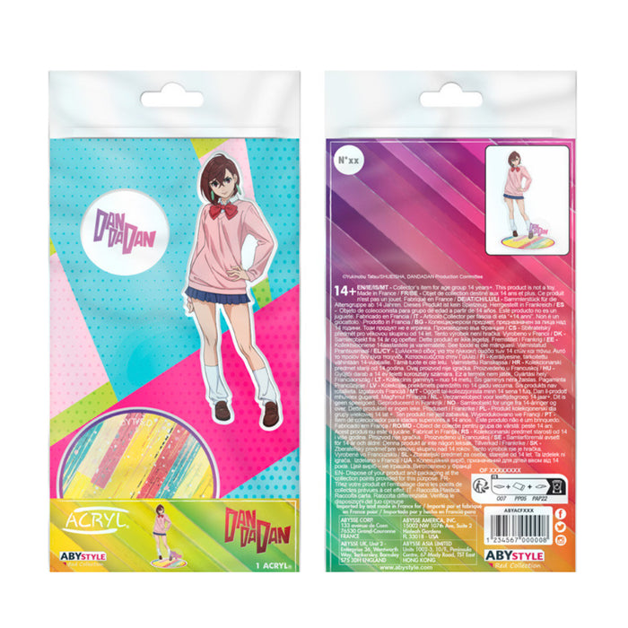 Figurina Acrilica Dan Da Dan - Momo Ayase