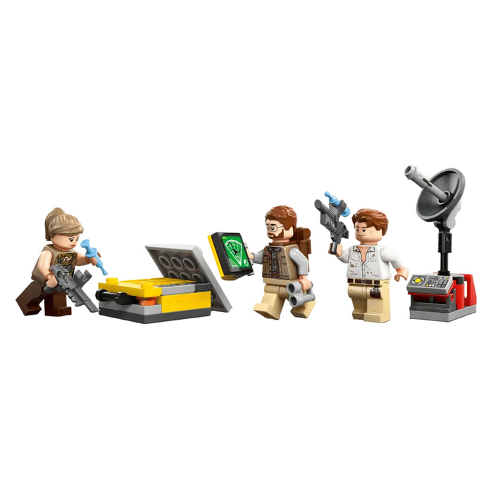 Lego Jurassic World Renasterea - Misiune de urmarire a unui Velociraptor si a unui Titanosaurus (76973)