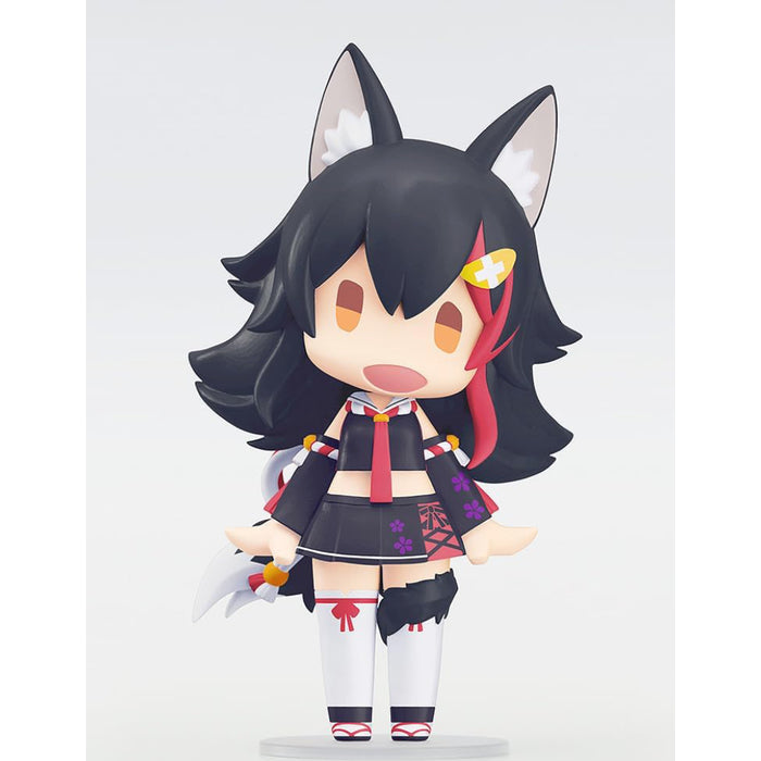 Figurina Articulata Hololive Production Hello! Good Smile - Ookami Mio 10 cm