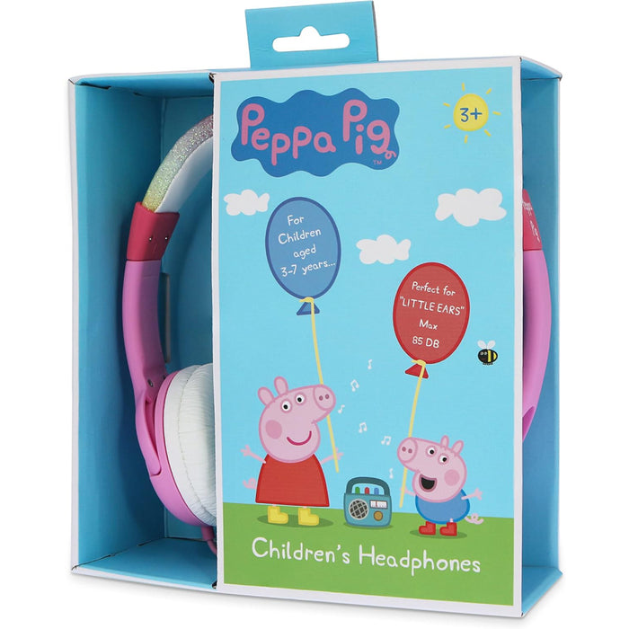 Casti pentru Copii OTL - Rainbow Peppa Pig