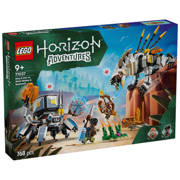 Lego Horizon Adventures - Adventures Aloy si Varl vs Shell-Walker si Sawtooth 77037