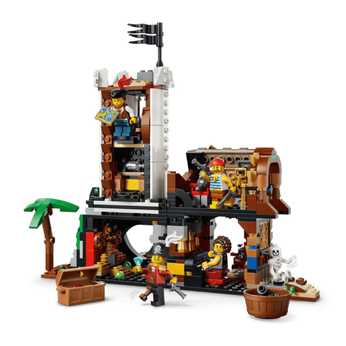 Lego Creator 3 in 1 - Corabie de pirati emblematica (31387)