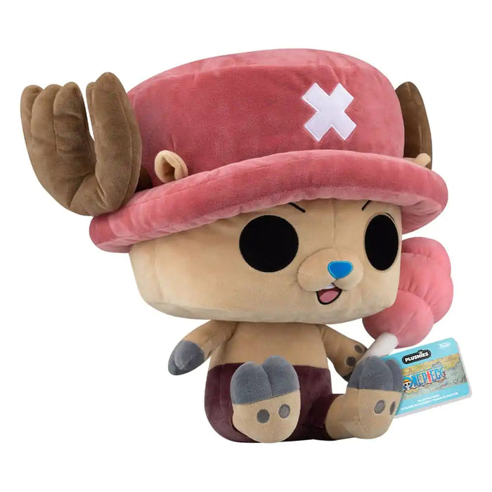 Figurina de Plus Funko Pop One Piece Plush Mega 45 cm - Chopper with Cotton Candy