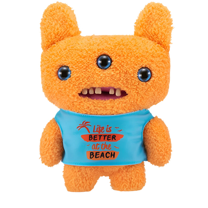 Figurina de plus Fuggler - 23 cm - Ciudateii in vacanta, Reek-O - orange