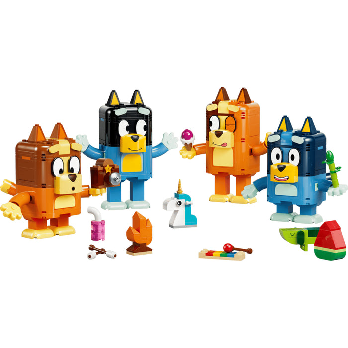 Lego Bluey - Familia lui Blue din caramizi (11217)