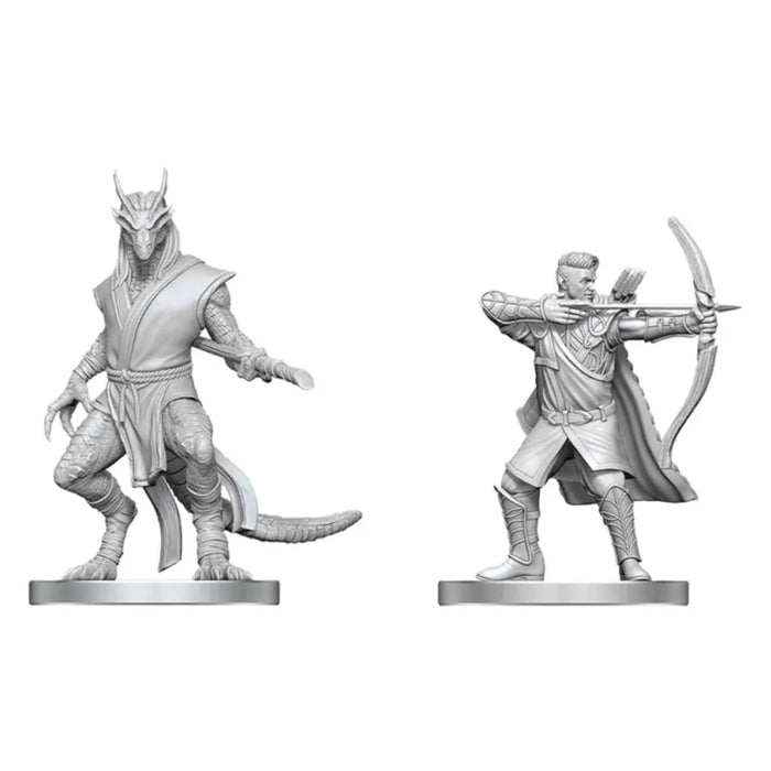 Miniaturi Nepictate D&D Nolzur's Marvelous - Elf Ranger & Dragonborn Monk