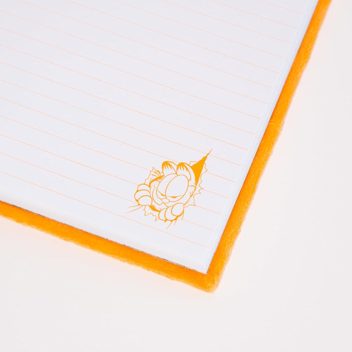 Notebook A5 Premium Plush Cover Garfield