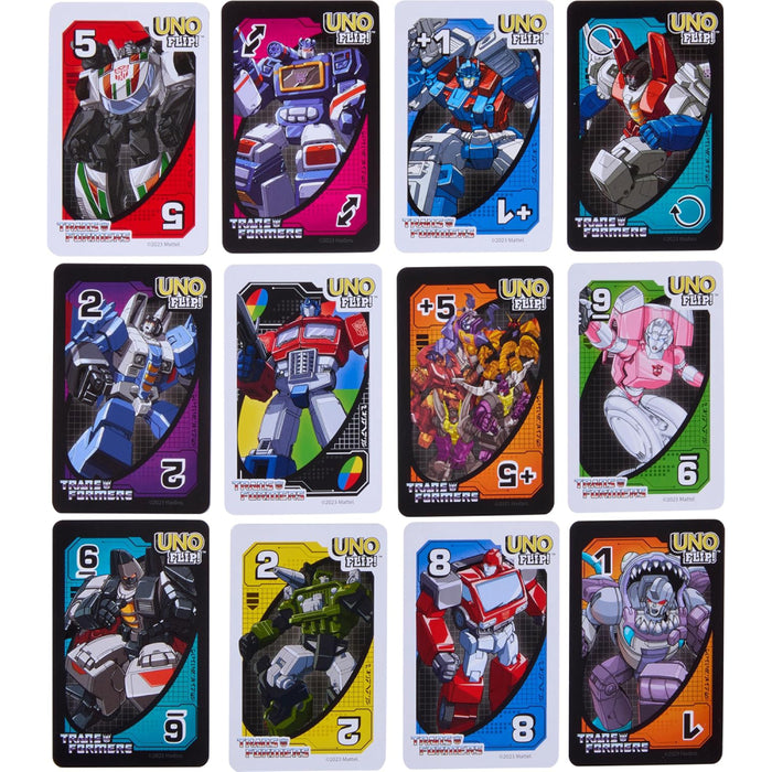 Transformers UNO Flip! Card Game