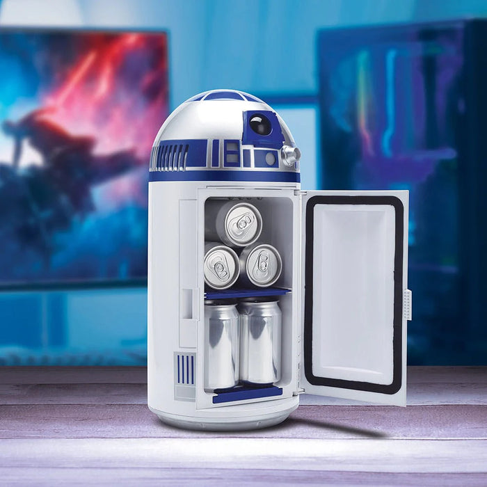 Precomanda Mini Frigider Termoelectric 2D Star Wars - R2D2 4.5 l