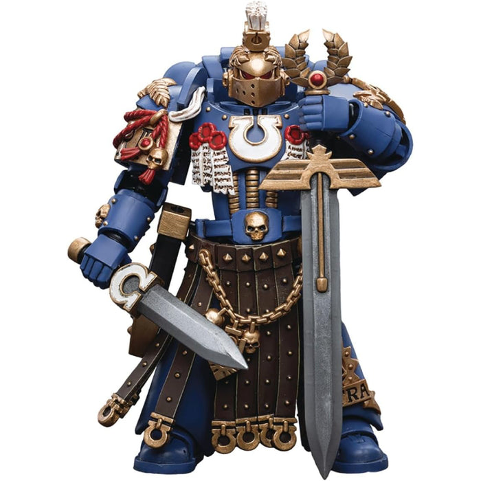 Figurina Articulata Warhammer 40k 1/18 - Ultramarines Honour Guard Chapter Champion 12 cm