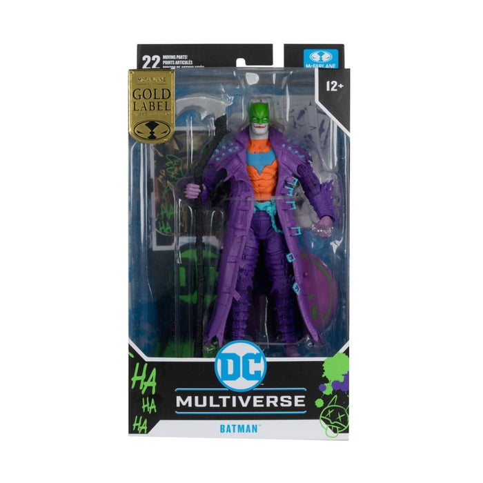 Figurina Articulata DC Multiverse 7in Batman (Dark Nights - Death Metal) (Jokerized)