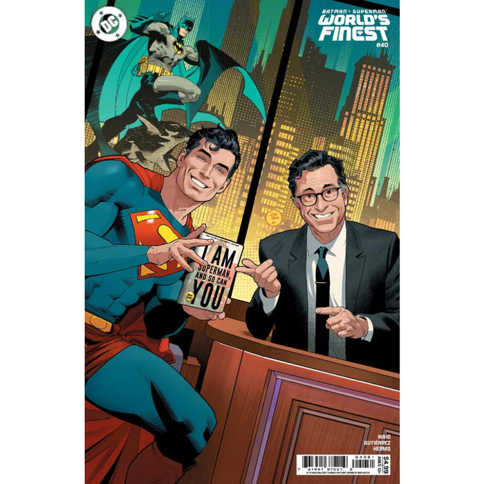 Batman Superman World's Finest 40 Cvr D Mora Celeb Cameo