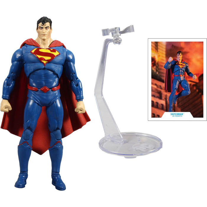 Figurina Articulata DC Multiverse Superman DC Rebirth 18 cm