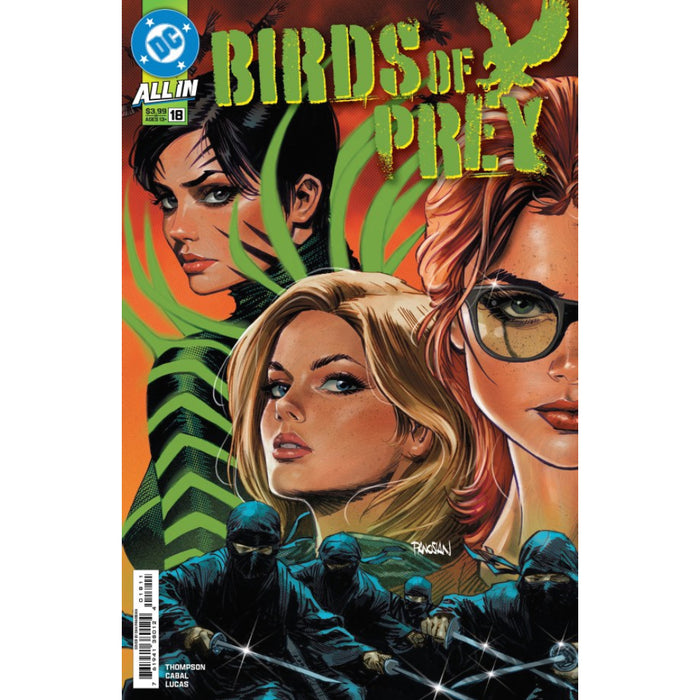 Birds of Prey 18 Cover A Dan Panosian Connecting