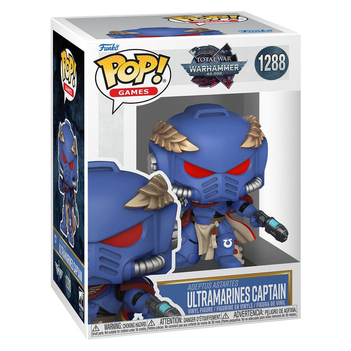 Figurina Funko POP! Games Warhammer 40,000 - Ultramarines Captain