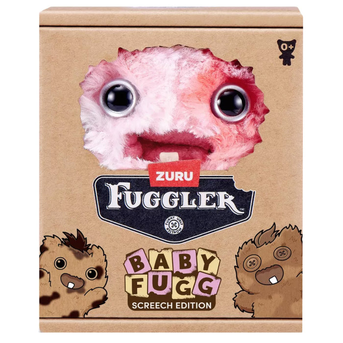 Figurina de plus Fuggler - Baby Fugg Screech Edition 9 cm - Screech (Pink)