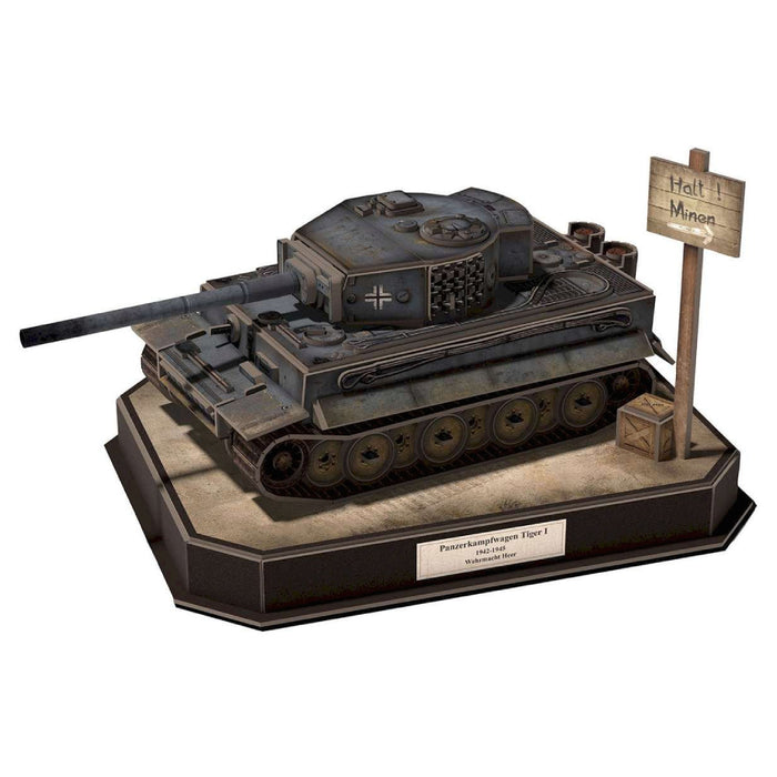 Set de Constructie 3D Tiger I - German Tank