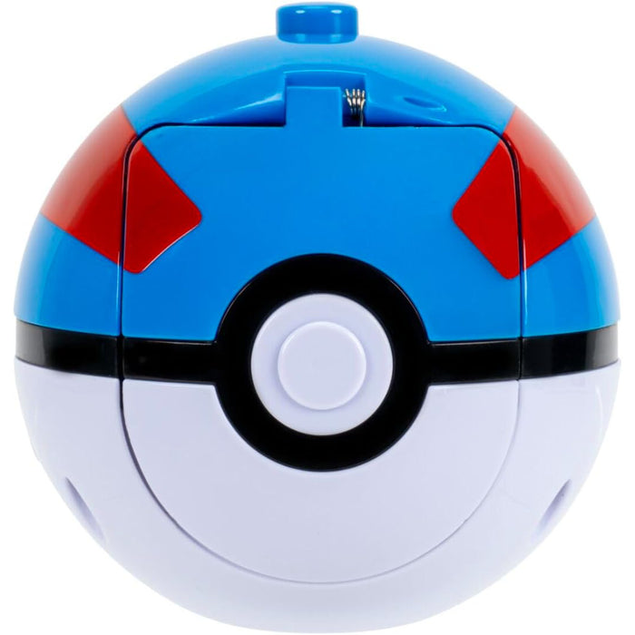 Set de joaca Pokemon - Battle Spinner cu figurina, Pikachu & Poke Ball