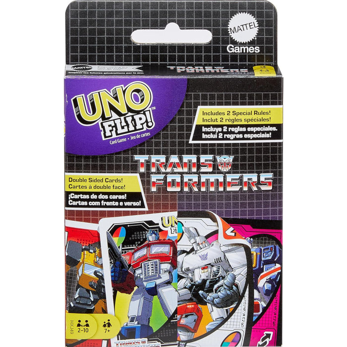 Transformers UNO Flip! Card Game