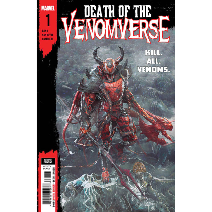 Death of Venomverse 01 (2nd Ptg Barends)