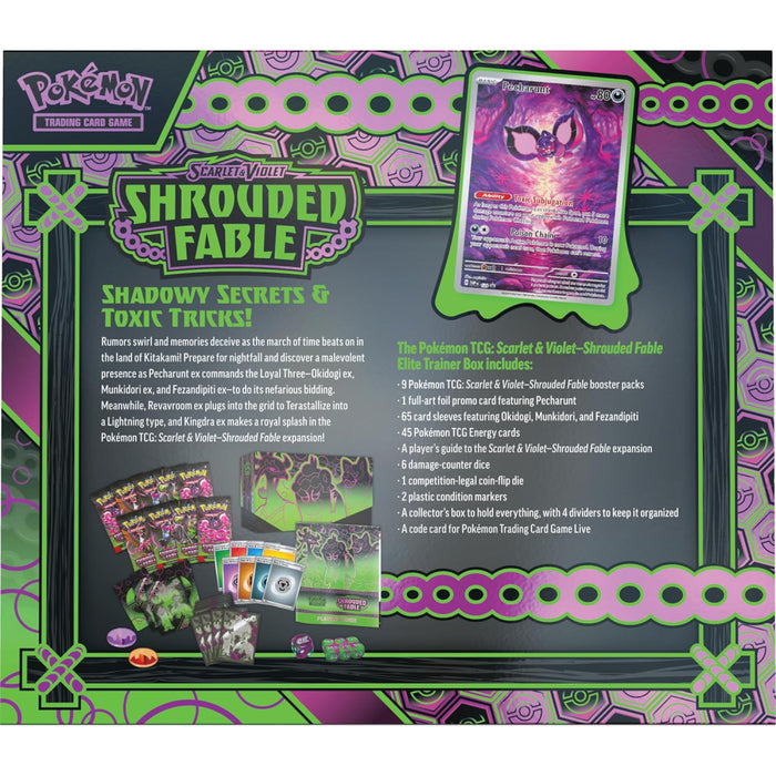 PKM - Scarlet & Violet 6.5 Shrouded Fable Elite Trainer Box