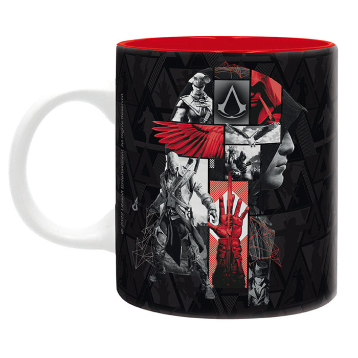 Cana Assassin's Creed 320 ml - Crest black & red