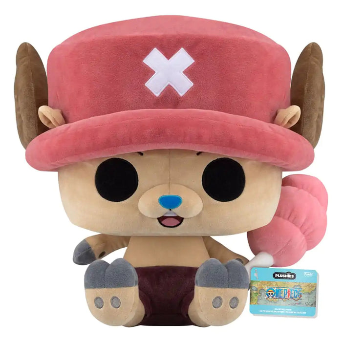 Figurina de Plus Funko Pop One Piece Plush Mega 45 cm - Chopper with Cotton Candy