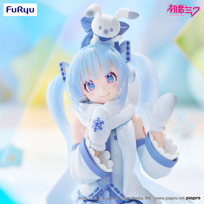 Figurina Hatsune Miku Noodle Stopper PVC - Snow Miku Sky Town 10th Ver 10 cm