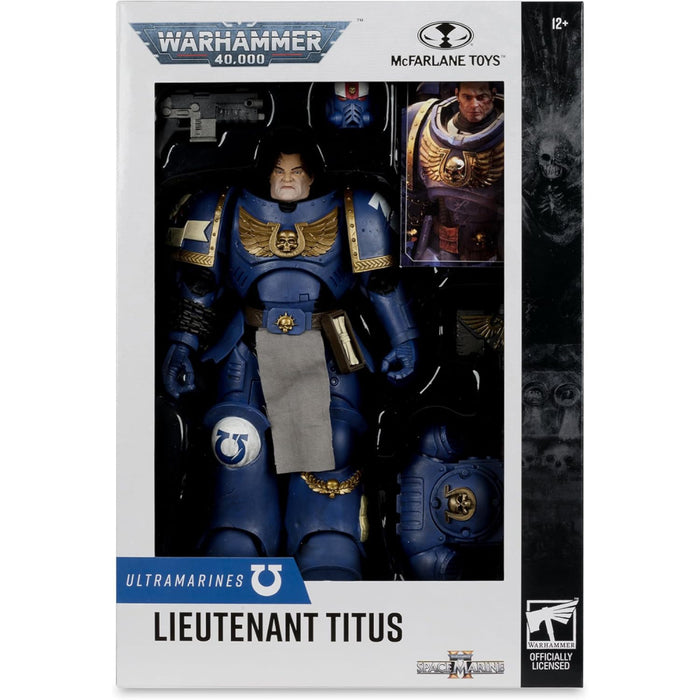 Figurina Articulata Warhammer 40k Ultramarines - Lieutenant Titus