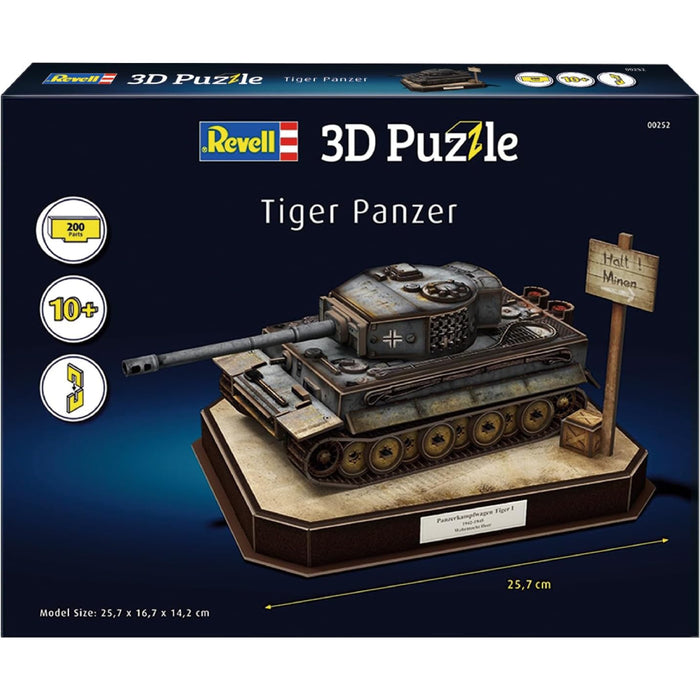 Set de Constructie 3D Tiger I - German Tank