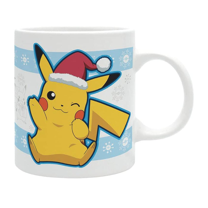 Cana Pokemon - 320 ml - Pikachu Santa Christmas