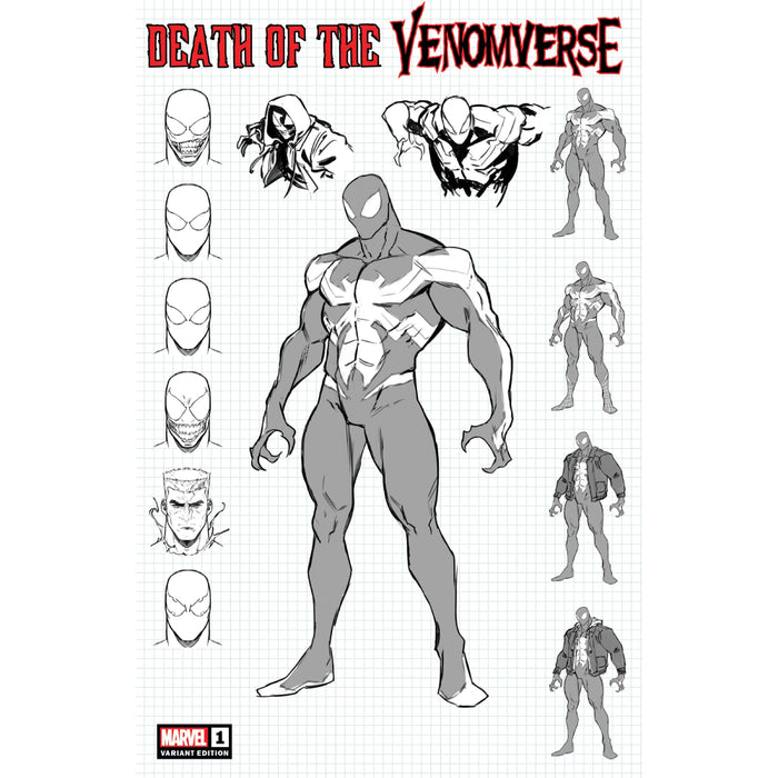 Death of Venomverse 01 (Iban Coello Design Variant)