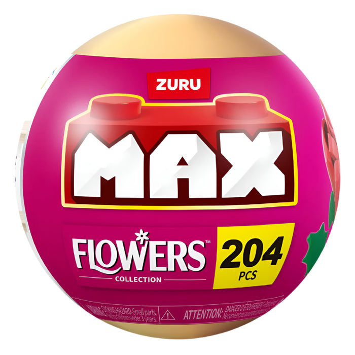 Mini Figurina Zuru Max - Set de constructie, Flori de gradina, diverse modele
