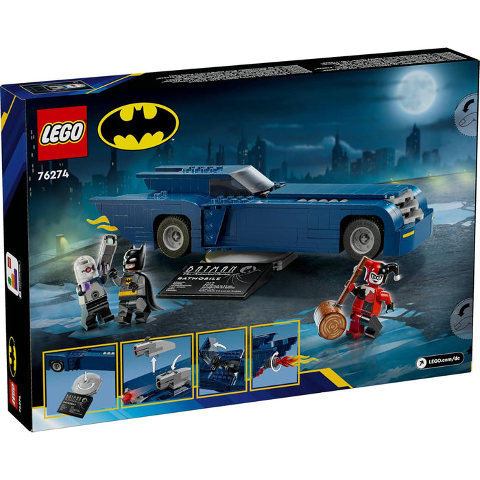 LEGO Batman - Batman cu Batmobile vs Harley Quinn si Mr Freeze