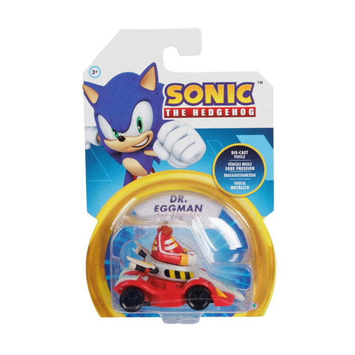 Vehicul din Metal cu Figurina 1:64 Nintendo Sonic - Eggman, S5