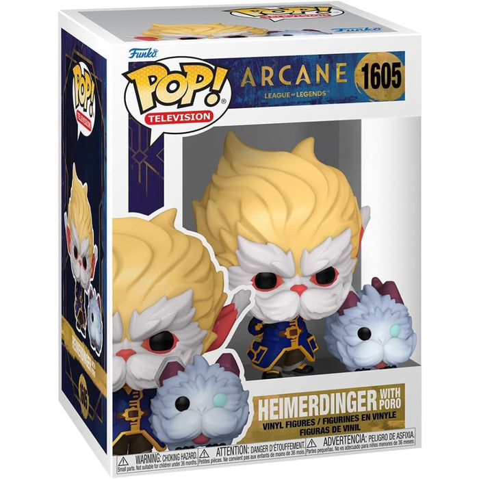 Figurina Funko POP TV Arcane LoL – Heimerdinger with Poro