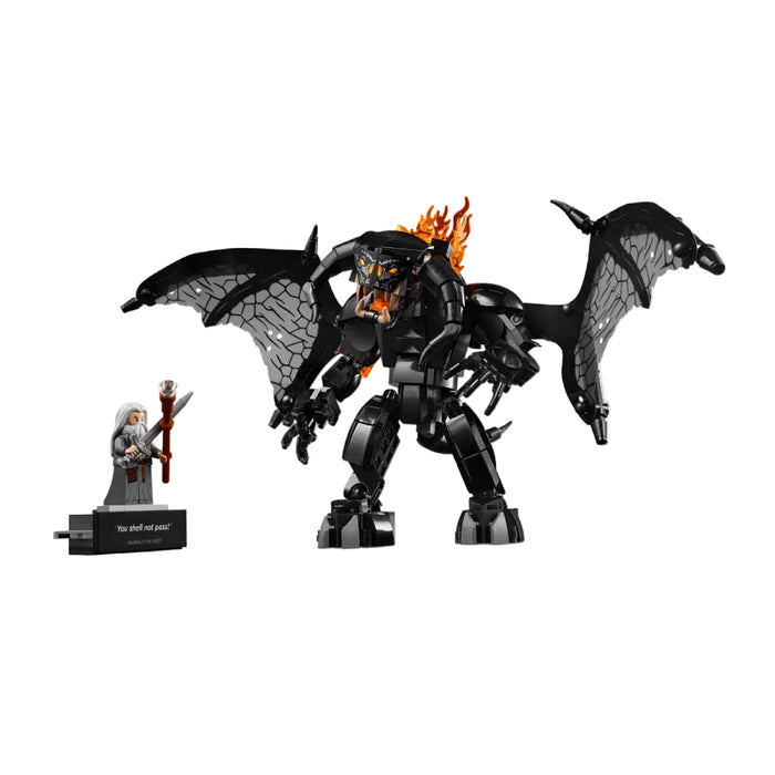 Lego Icons - Stapanul inelelor - Diorama pentru biblioteca cu un Balrog 10367