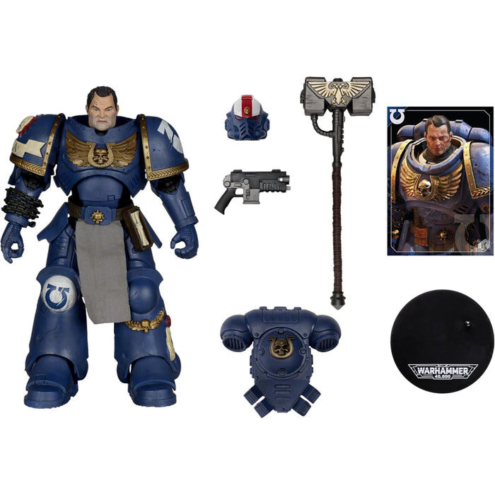 Figurina Articulata Warhammer 40k Ultramarines - Lieutenant Titus