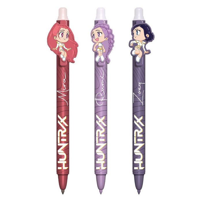Set 3 Pixuri cu Gel Erasable KPop Demon Hunters