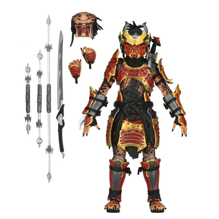 Figurina Articulata Predator Hunting Grounds - Ultimate Samurai Predator 18 cm