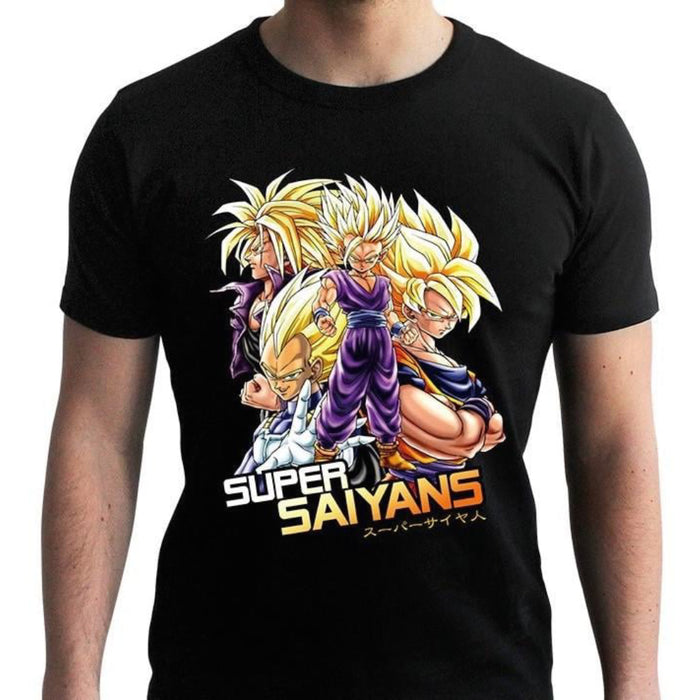 Tricou Dragon Ball - DBZ/ Saiyans