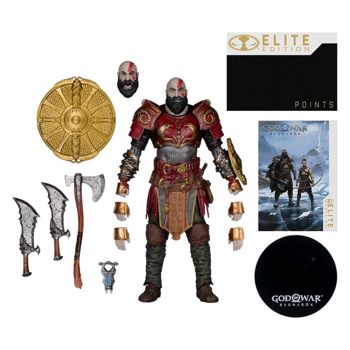 Precomanda Figurina Articulata God of War McFarlane Elite Edition - Kratos 18 cm